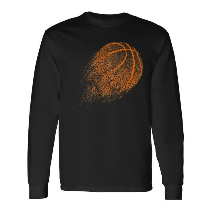 Basketball Player Sports Lover Ball Game Basketball Long Sleeve T-Shirt T-Shirt