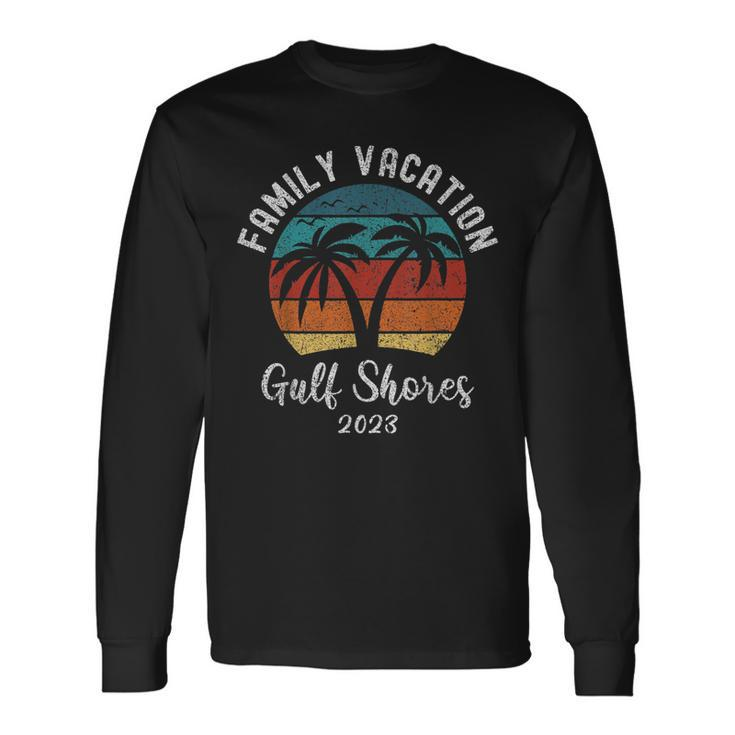 Beach Vacay Vacation 2023 Alabama Gulf Shores Long Sleeve T-Shirt T-Shirt