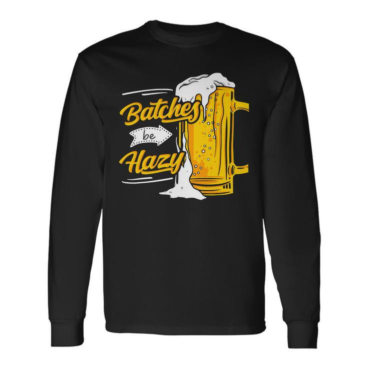 Beer Alcohol Wine Lover Friends Brewing Ginger Craft Long Sleeve T-Shirt