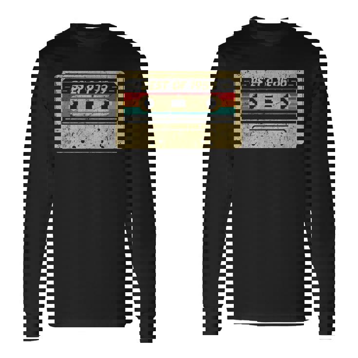 Best Of 1959 62Nd Birthday Cassette Tape Vintage Long Sleeve T-Shirt Gifts ideas