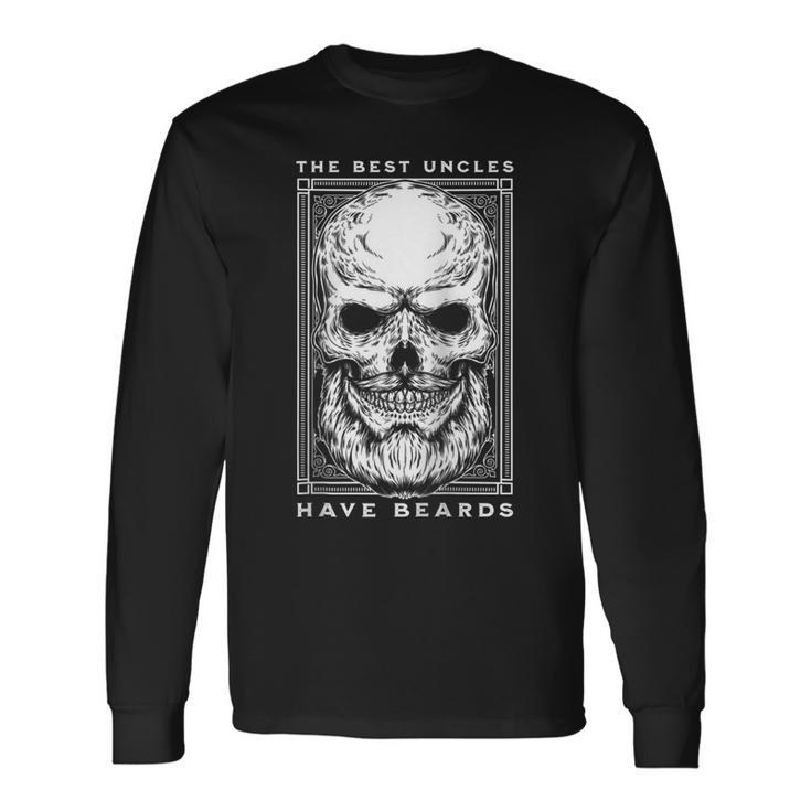 The Best Uncles Have Beards Long Sleeve T-Shirt T-Shirt