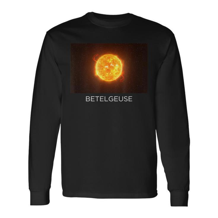Betelgeuse Giant Star Orion Constellation Galaxy Long Sleeve T-Shirt