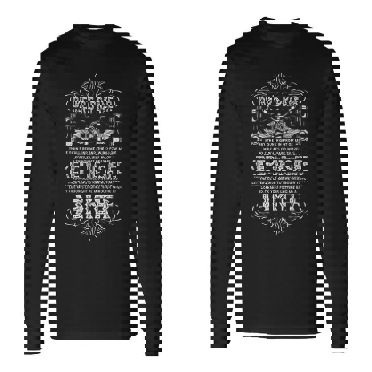 Bikers Prayer Vintage Motorcycling Biker Long Sleeve T-Shirt T-Shirt