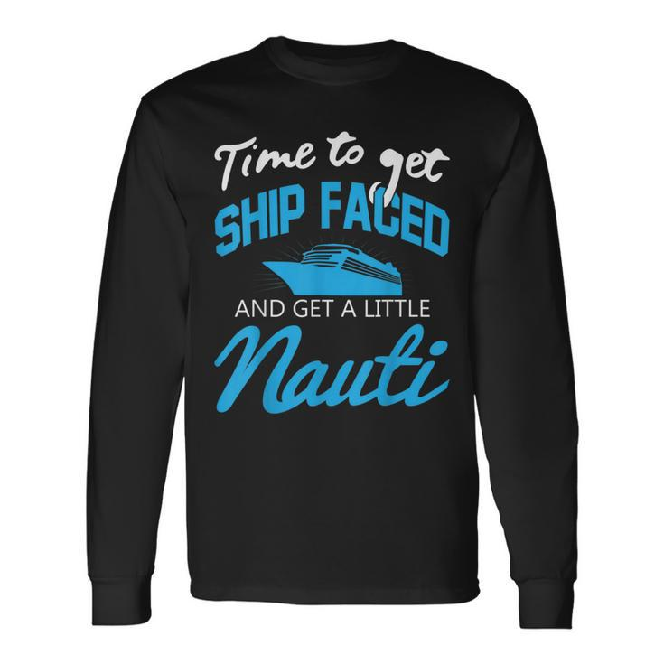 Boat Party Shipfaced Cruise Cruise Long Sleeve T-Shirt
