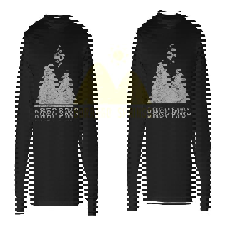 Borrego Springs Califonia Desert Travel Long Sleeve T-Shirt