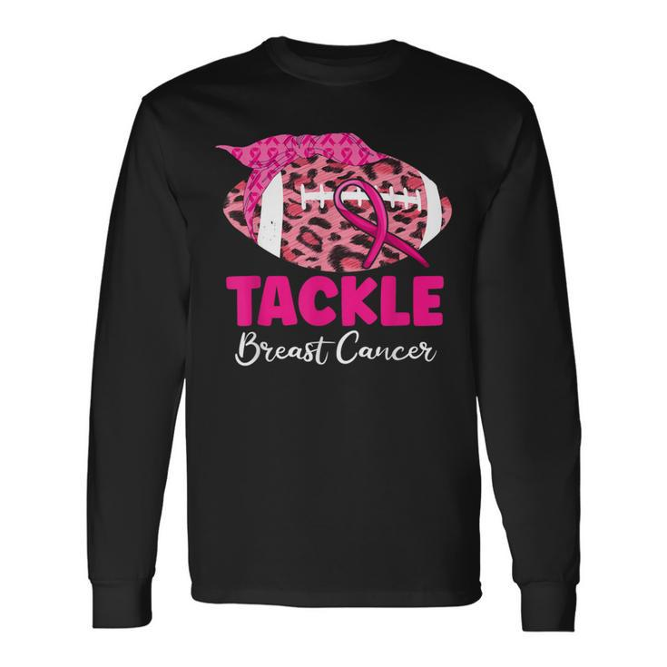 Breast Cancer Awareness Breast Cancer Warrior Support Long Sleeve T-Shirt