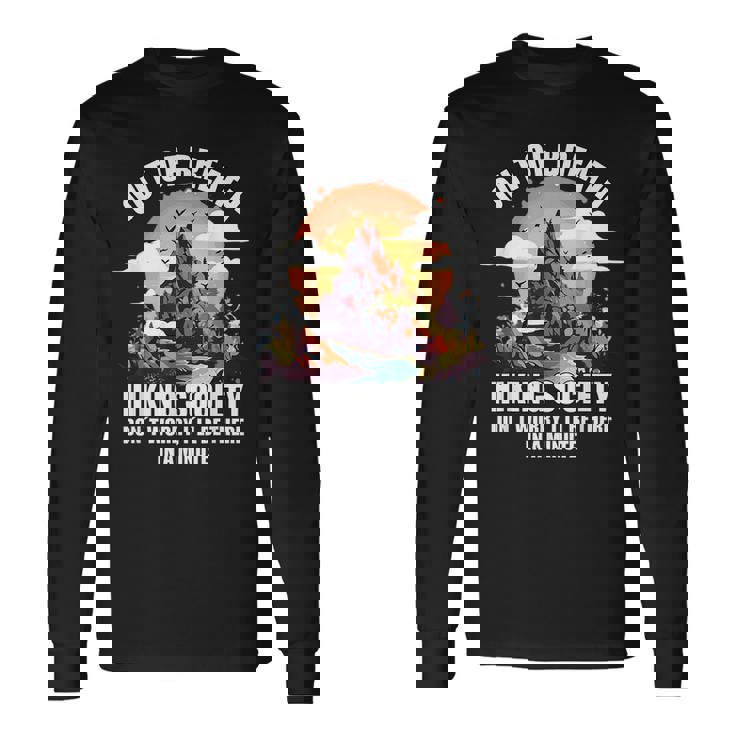 Out Of Breath Hiking Society Long Sleeve Gifts ideas