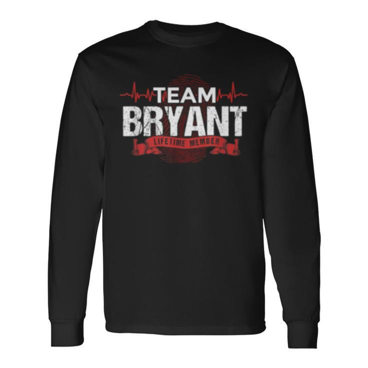 Bryant Team Reunions Dna Heartbeat Long Sleeve T-Shirt T-Shirt