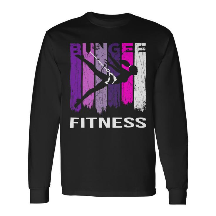 Bungee Fitness Equipment Set Fly Sling Workout Long Sleeve T-Shirt