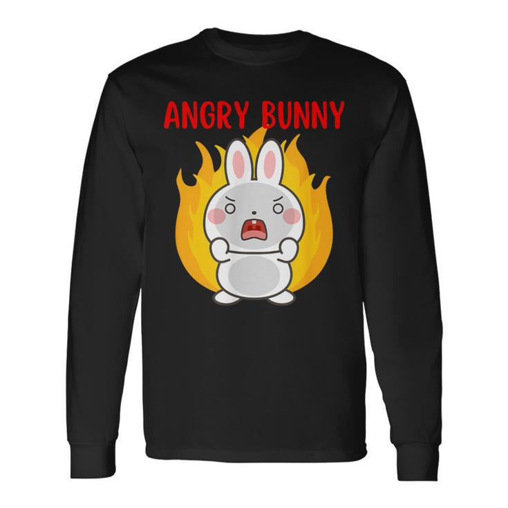 Bunny With A Temper Long Sleeve T-Shirt