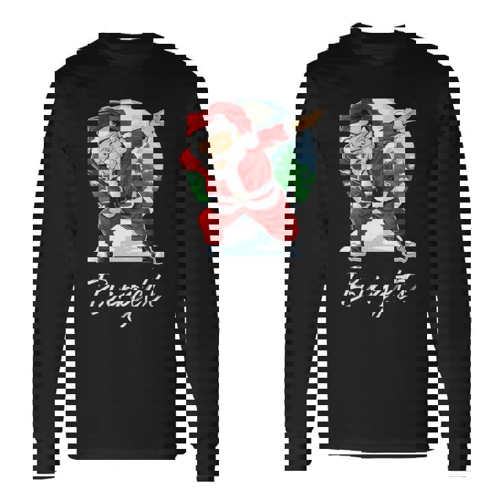 Burgett Name Santa Burgett Long Sleeve T-Shirt
