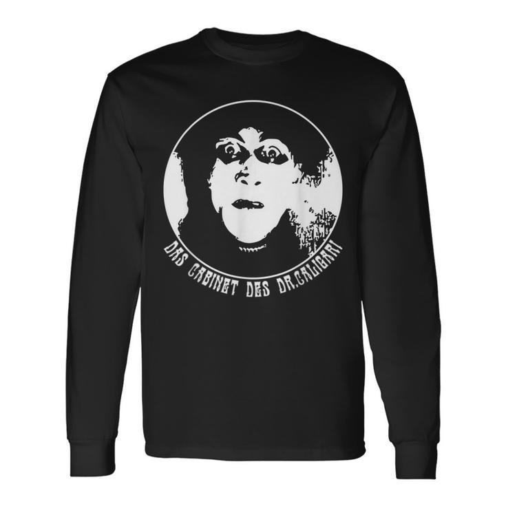 The Cabinet Of Doctor Caligari 1920S Silent Horror Movie Horror Long Sleeve T-Shirt