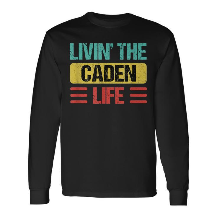 Caden Name Long Sleeve T-Shirt