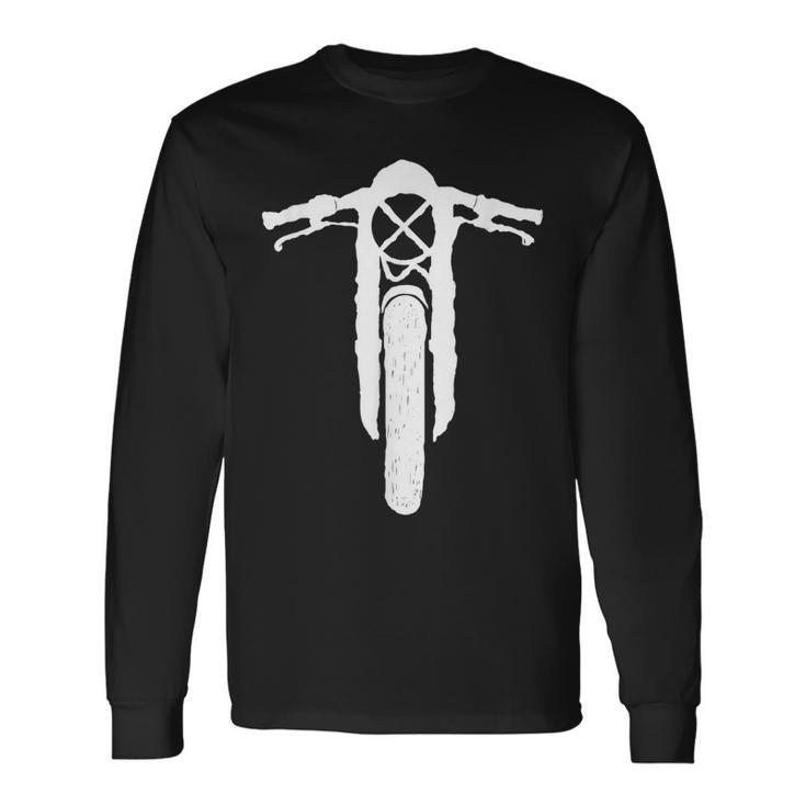 Cafe Racer Vintage Motorcycle Retro Motorcycle Long Sleeve T-Shirt
