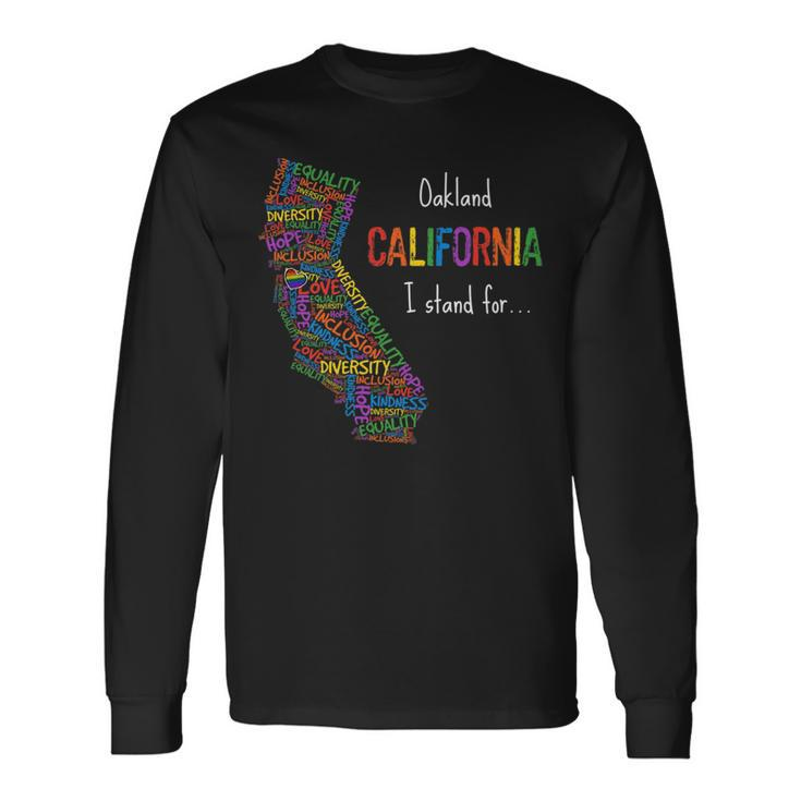 California Oakland Gay Lgbtq Pride Month Equality Long Sleeve T-Shirt T-Shirt