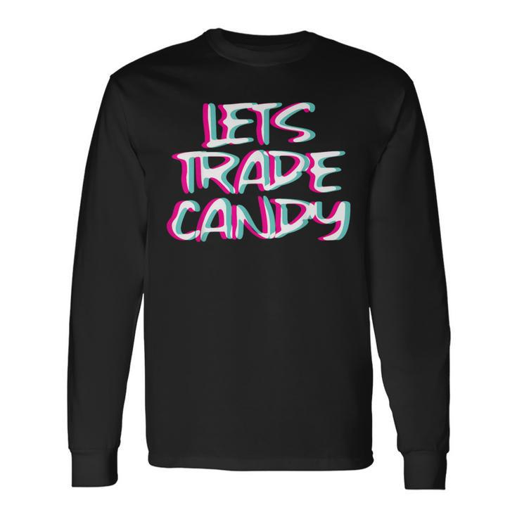 Candy Outfit I Trippy Edm Festival Clothing Acid Techno Rave Long Sleeve T-Shirt
