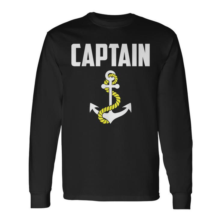 Captain Drop The Anchor The Nautical King Long Sleeve T-Shirt T-Shirt