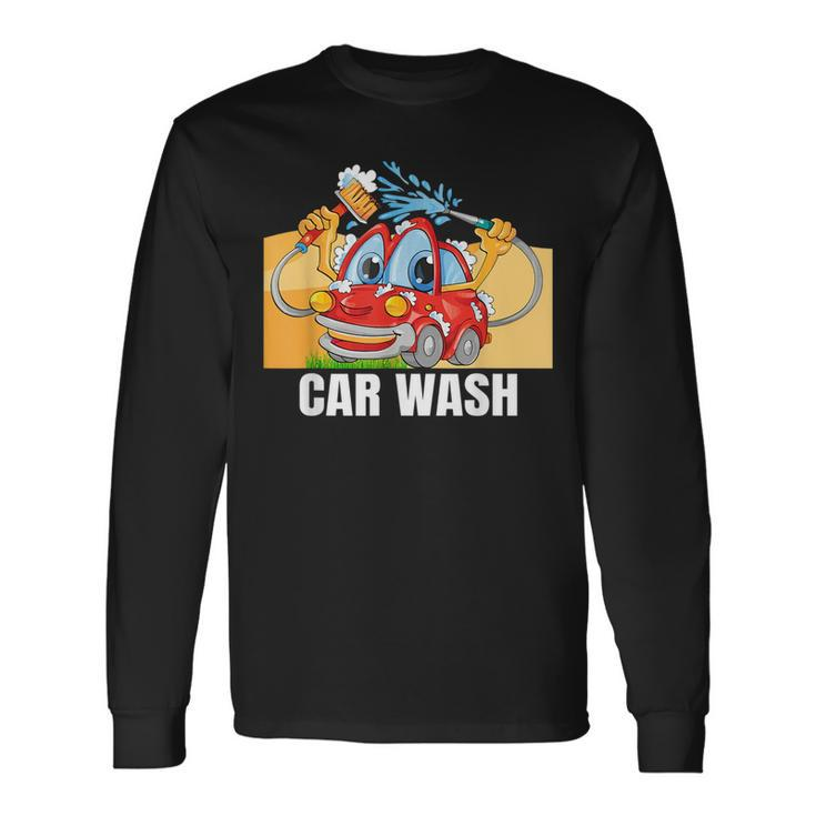 Car Wash And Detailing Long Sleeve T-Shirt
