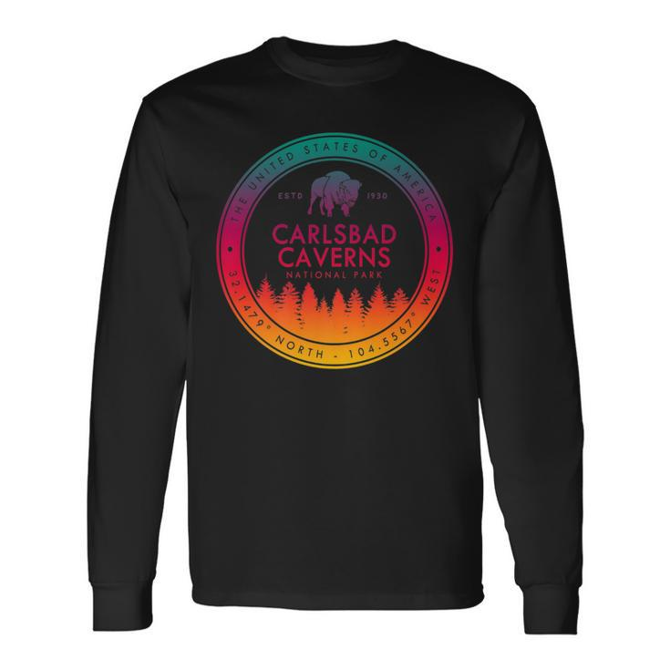 Carlsbad Caverns National Park New Mexico Nm Long Sleeve T-Shirt