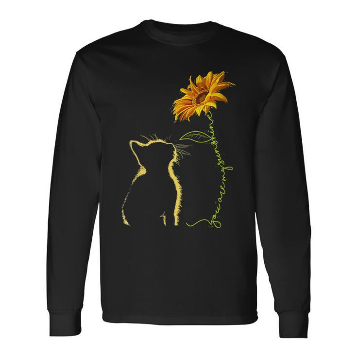 You Are My Cat Lovers Sunshine Pet Lover Cat Love Long Sleeve T-Shirt