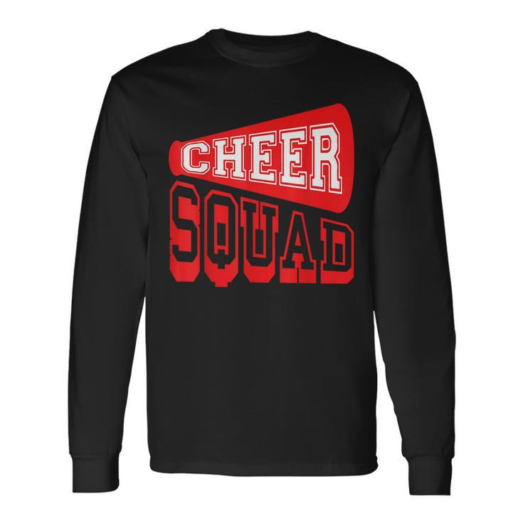 Cheer Squad Cheerleader Cheering Cheerdancing Outfit Long Sleeve T-Shirt