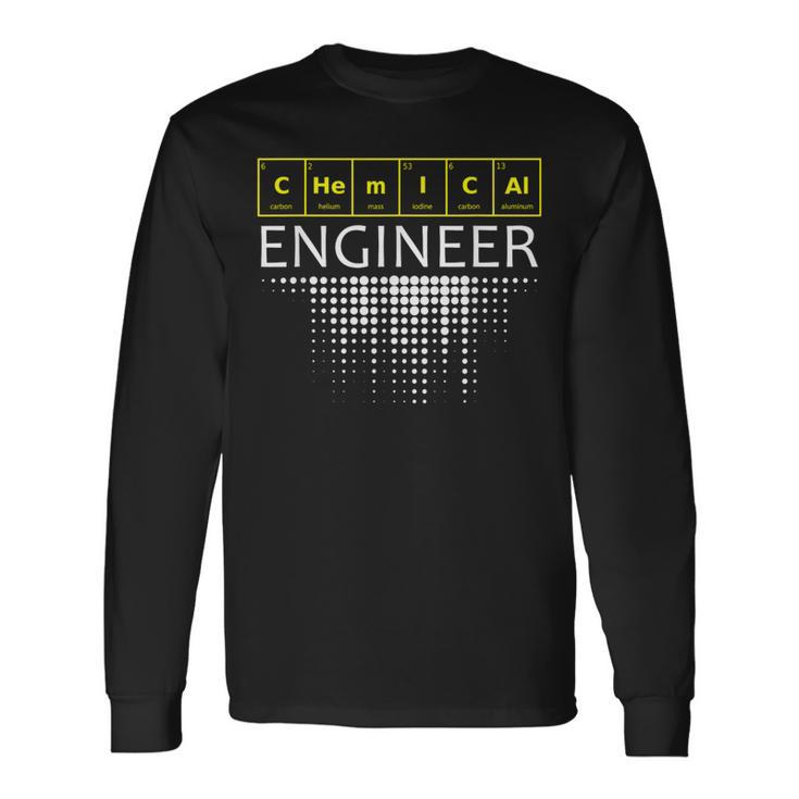 Chemical Engineer Engineering Long Sleeve T-Shirt