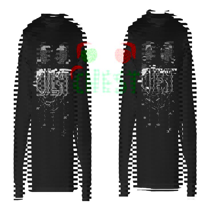 Chest Nuts Xmas Couple Christmas Couple Matching Long Sleeve T-Shirt Gifts ideas