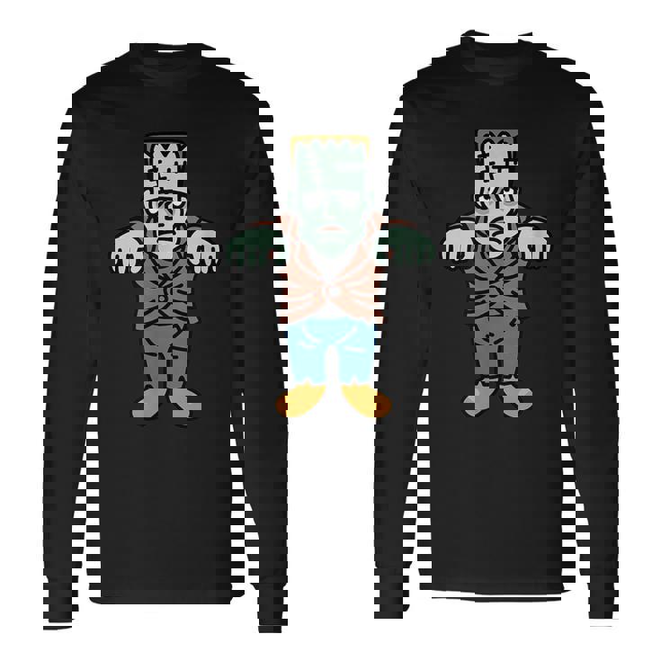 Classic Horror Movie Monstersvintage Monster Frankenstein Long Sleeve T-Shirt