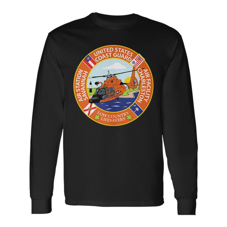 Coast Guard Air Station Savannah Savannah Long Sleeve T-Shirt T-Shirt