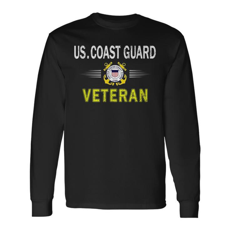 Coast Guard Veterans Day us Coast Guard Veteran Pride Long Sleeve T-Shirt T-Shirt