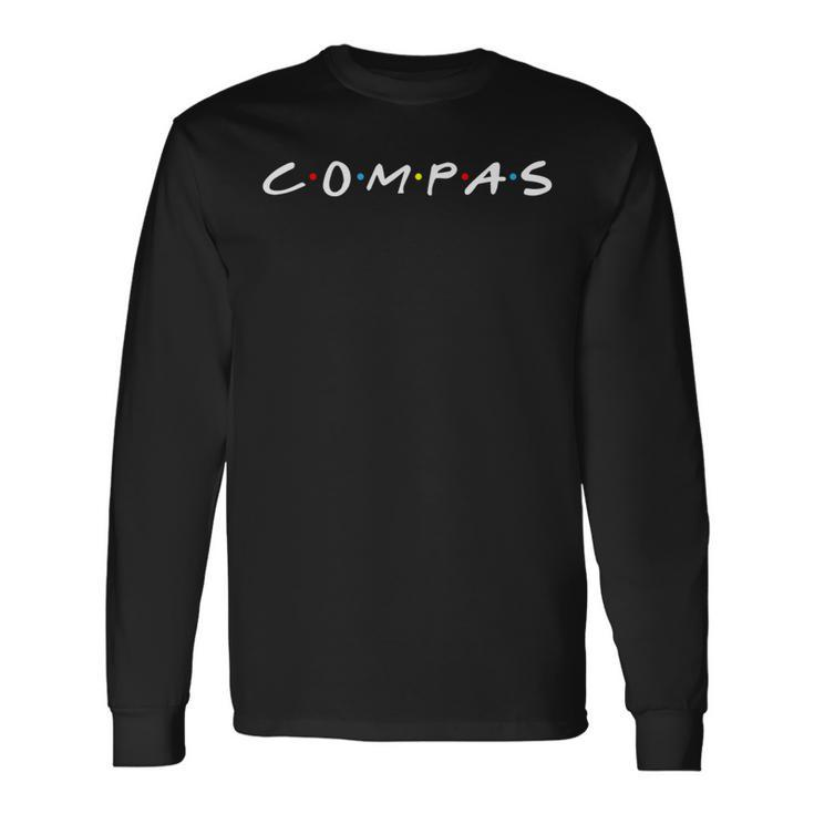 Compas Compadres Amigos Long Sleeve T-Shirt