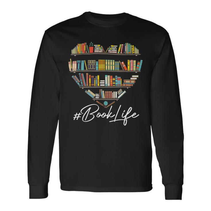 Cool Books Reading Men Women Book Lover Literacy Librarian Long Sleeve T-Shirt