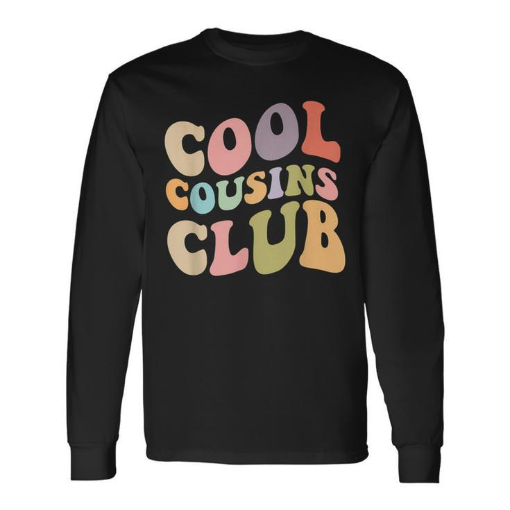 Cool Cousins Club Family Matching Group Long Sleeve T-Shirt