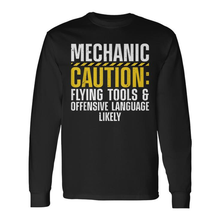 Cool Mechanic For Drag Race Automobile Garage Enthusiast Long Sleeve T-Shirt T-Shirt