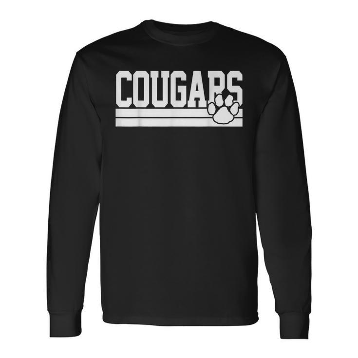 Cougars School Spirit Long Sleeve T-Shirt