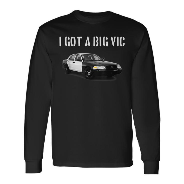 Crown Vic P71 Punny Car Enthusiast Long Sleeve T-Shirt T-Shirt