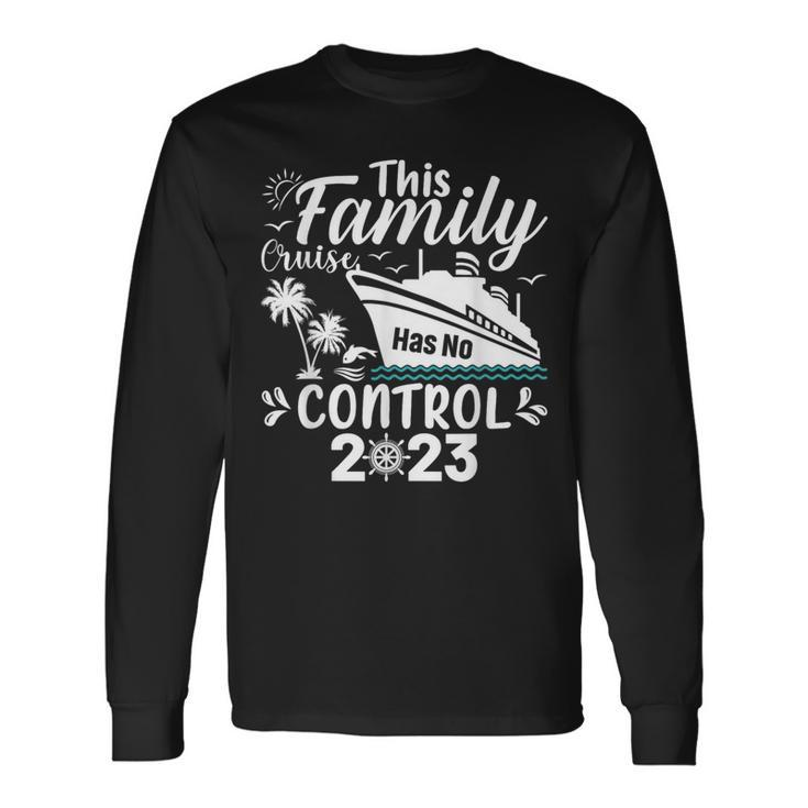 This Cruise Has No Control 2023 Long Sleeve T-Shirt