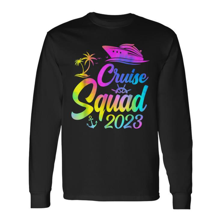 Cruise Squad 2023 Summer Vacation Matching Group Vacation Long Sleeve T-Shirt T-Shirt