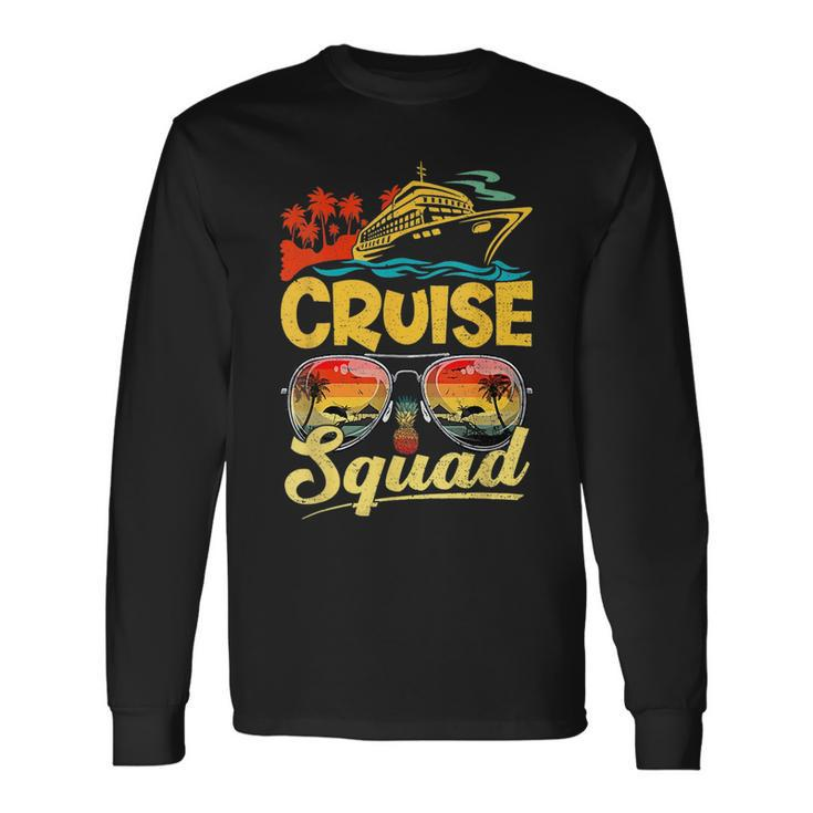 Cruise Squad 2023 Vacation Matching Group Squad Long Sleeve T-Shirt T-Shirt
