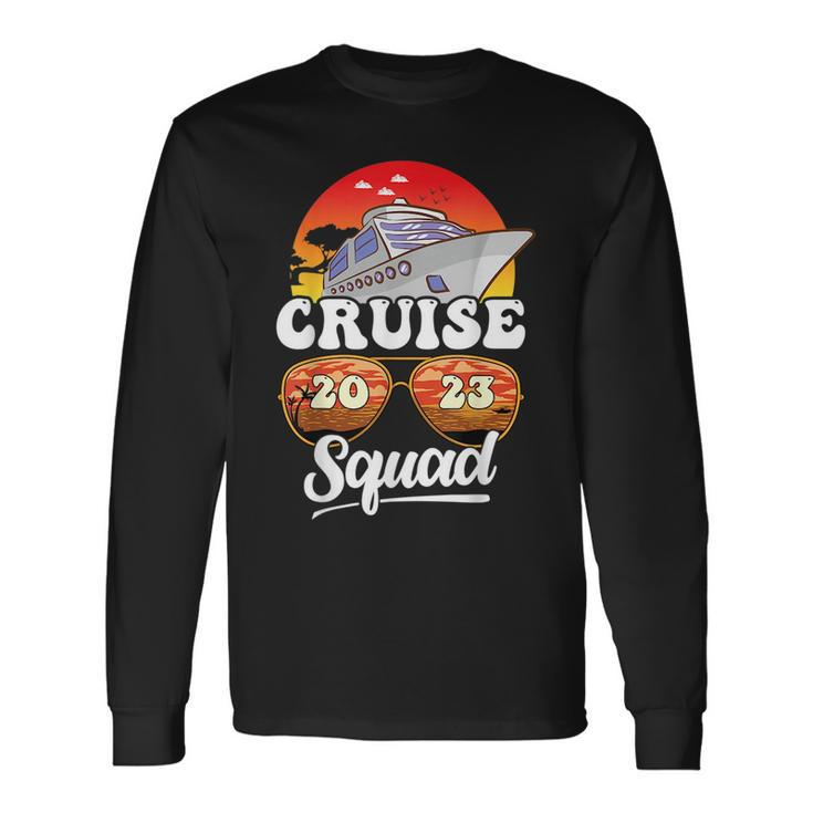 Cruise Squad 2023 Vacation Matching Group Long Sleeve T-Shirt