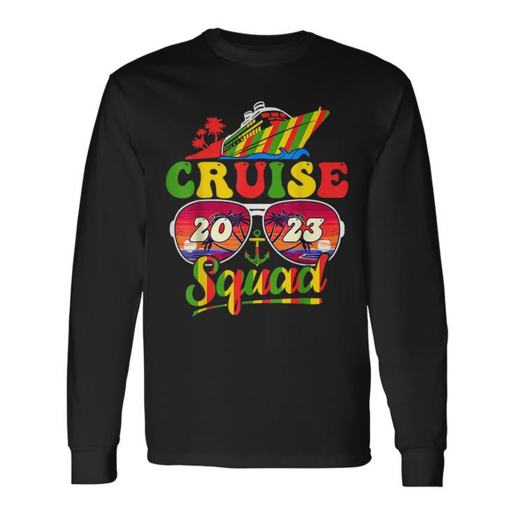 Cruise Squad 2023 Vacation Matching Junenth Long Sleeve T-Shirt T-Shirt