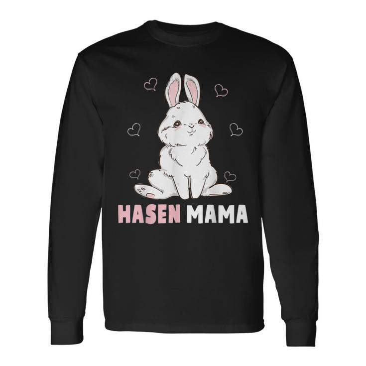 Cute Bunny Easter Rabbit Mum Rabbit Mum Long Sleeve T-Shirt T-Shirt