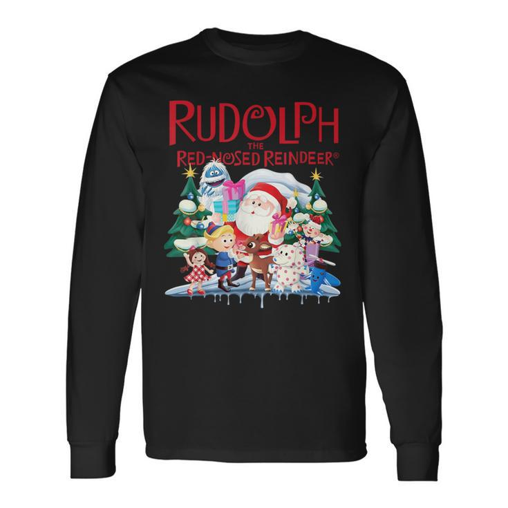 Cute Rudolph The Red Nosed Reindeer Christmas Special Xmas Long Sleeve T-Shirt