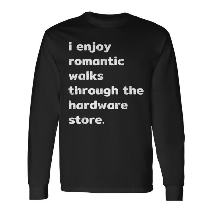 Dad Handyman Hardware Store Tools Long Sleeve T-Shirt T-Shirt