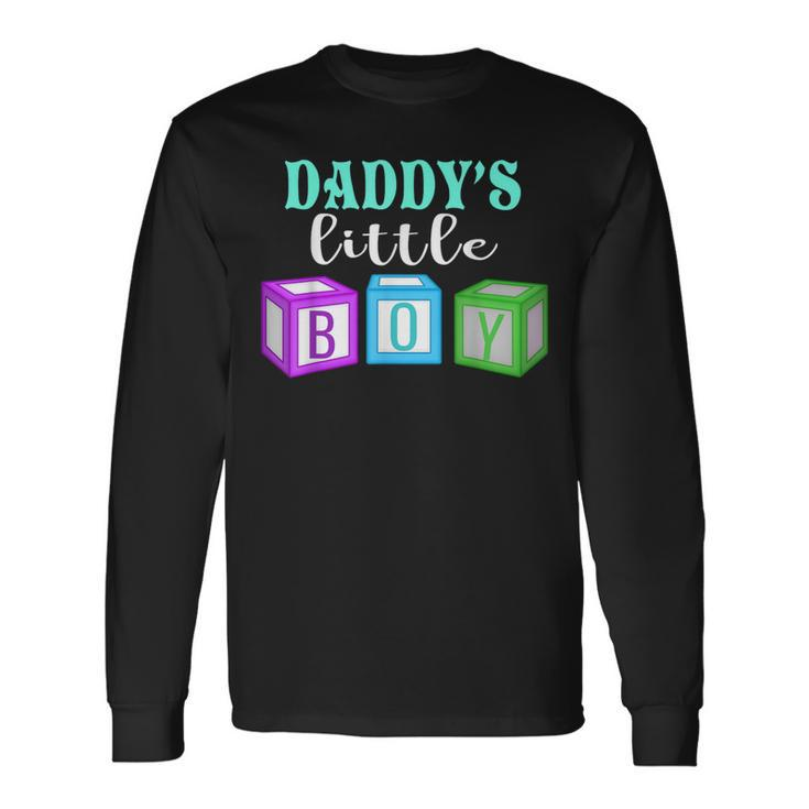 Daddy's Little Boy Abdl T Ageplay Clothing For Him Long Sleeve T-Shirt