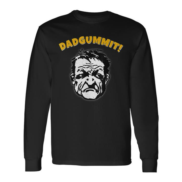 Dadgummit Gosh Darn Grumpy Old Man Southern Vintage Long Sleeve T-Shirt T-Shirt
