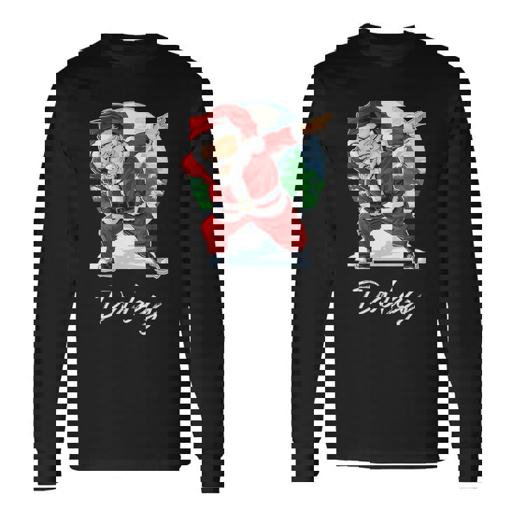 Daley Name Santa Daley Long Sleeve T-Shirt