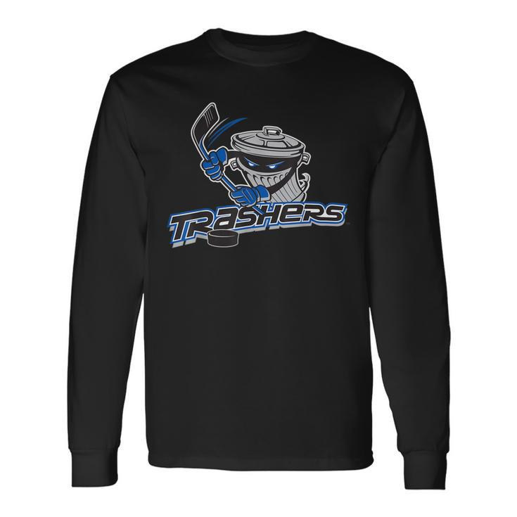 Danbury Trashers Ice Hockey Vintage Uhl Long Sleeve T-Shirt T-Shirt