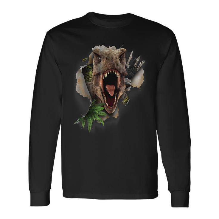 Dino Tyrannosaurus Rex Dinosaur Long Sleeve T-Shirt T-Shirt