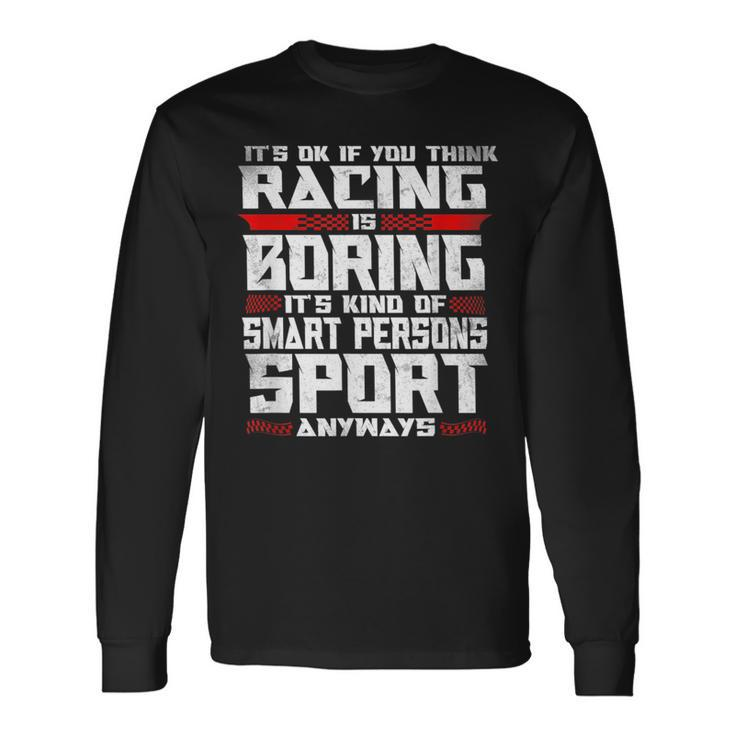 Dirt Track Racing Race Racing Long Sleeve T-Shirt T-Shirt